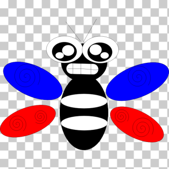 SVG Cartoon image of a fly SVG Cartoon image of a fly