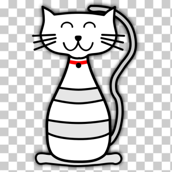 SVG Cartoon kitten image SVG Cartoon kitten image