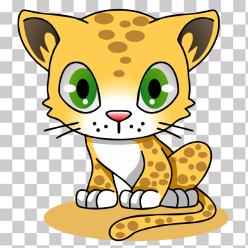 SVG Cartoon leopard SVG Cartoon leopard