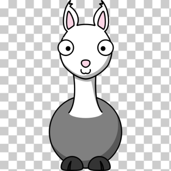 SVG Cartoon llama SVG Cartoon llama