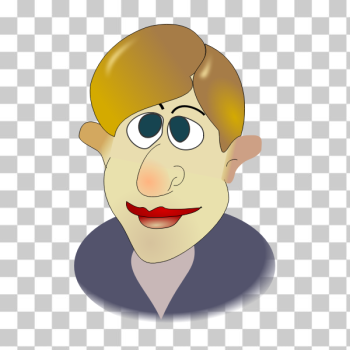 SVG cartoon man-portre SVG cartoon man-portre