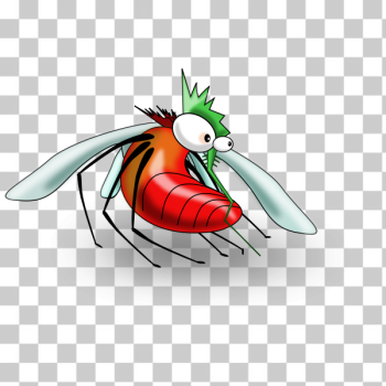 SVG Cartoon mosquito SVG Cartoon mosquito