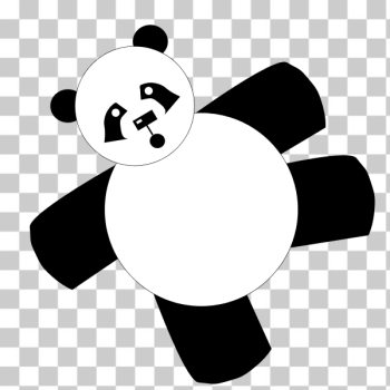 SVG Cartoon panda SVG Cartoon panda