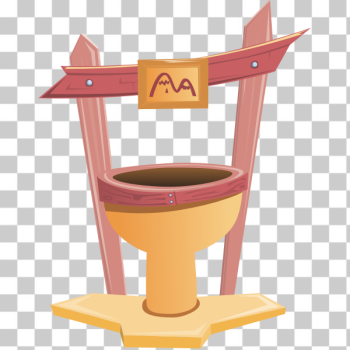 SVG Cartoon pink shrine SVG Cartoon pink shrine