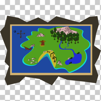 SVG Cartoon pirate map SVG Cartoon pirate map
