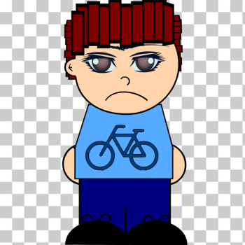 SVG Cartoon sad boy SVG Cartoon sad boy