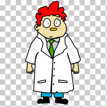 SVG Cartoon scientist guy SVG Cartoon scientist guy
