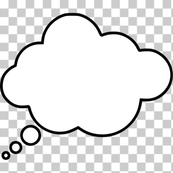 SVG Cartoon thought bubble SVG Cartoon thought bubble
