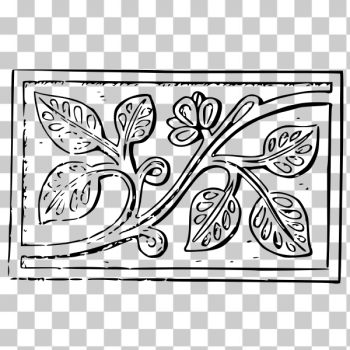SVG Carved floral design SVG Carved floral design