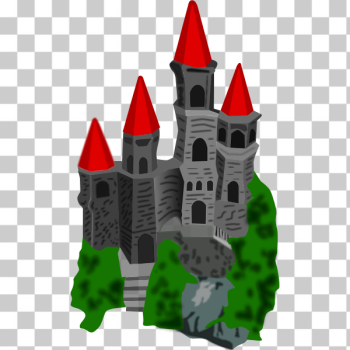 SVG Castle color SVG Castle color