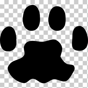 SVG Cat paw print SVG Cat paw print