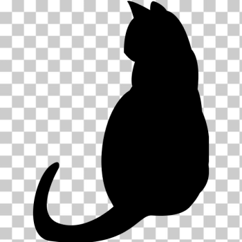 SVG Cat silhouette 11 SVG Cat silhouette 11