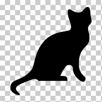 SVG Cat silhouette vector SVG Cat silhouette vector