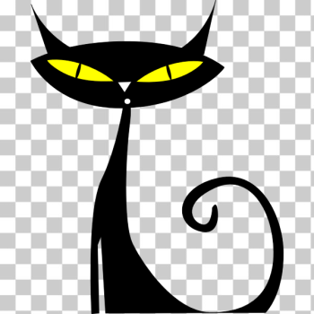 SVG Cat with glowing eyes SVG Cat with glowing eyes