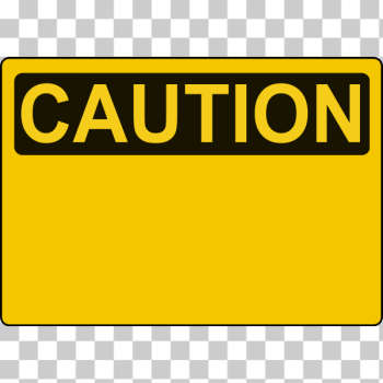 SVG Caution sign template SVG Caution sign template