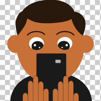 SVG Cell phone user SVG Cell phone user