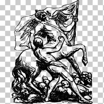 SVG Centaur battle SVG Centaur battle