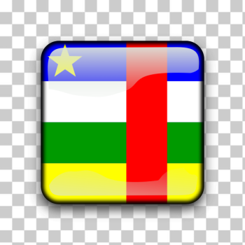 SVG Central African Republic vector button SVG Central African Republic vector button