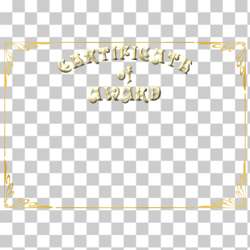 SVG Certificate of Award 2 A4 SVG Certificate of Award 2 A4
