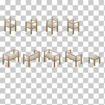 SVG Chairs set SVG Chairs set