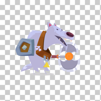 SVG Character wolf SVG Character wolf