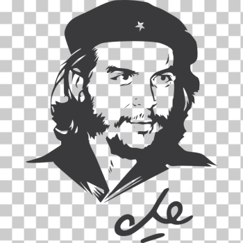 SVG Che Guevara vector illustration SVG Che Guevara vector illustration