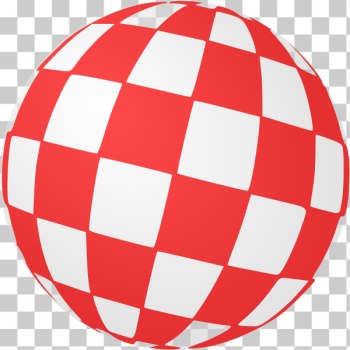SVG Checkered ball vector image SVG Checkered ball vector image
