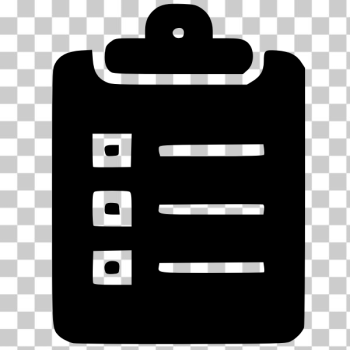 SVG Checklist silhouette SVG Checklist silhouette