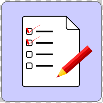 SVG Checklist vector icon SVG Checklist vector icon