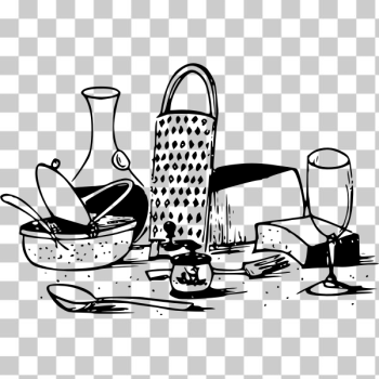 SVG Cheese board vector image SVG Cheese board vector image
