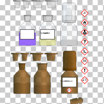 SVG Chemical bottles SVG Chemical bottles