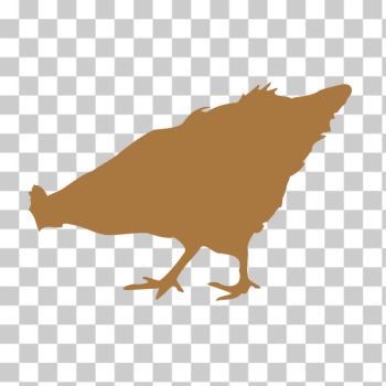 SVG Chick silhouette SVG Chick silhouette