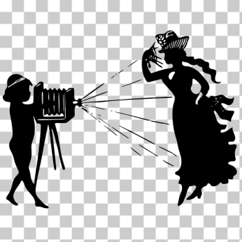 SVG Child Photographs Woman Illustration SVG Child Photographs Woman Illustration
