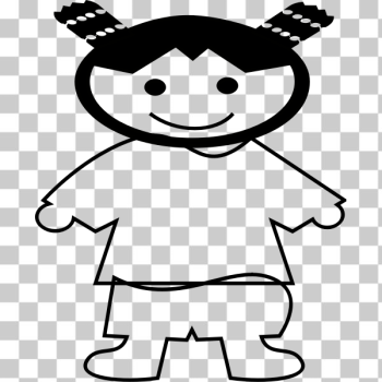 SVG Chinese Girl