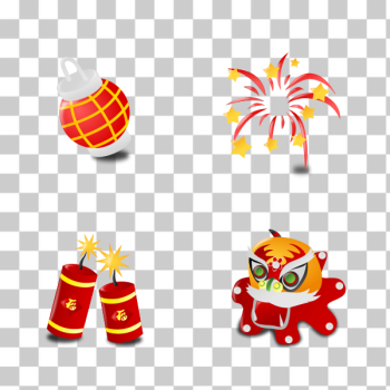 SVG Chinese new years icon set SVG Chinese new years icon set