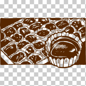SVG Chocolates vector art SVG Chocolates vector art