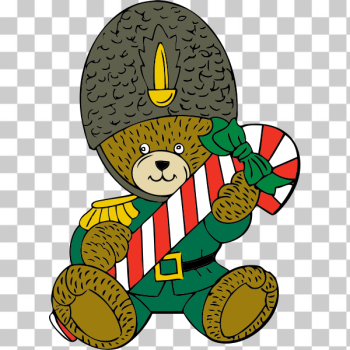 SVG Christmas guard bear SVG Christmas guard bear