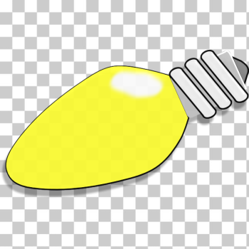 SVG Christmas lightbulb vector illustration