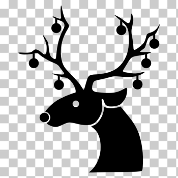 SVG Christmas reindeer image SVG Christmas reindeer image