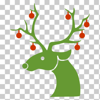 SVG Christmas reindeer silhouette SVG Christmas reindeer silhouette