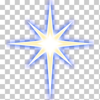 SVG Christmas star vector image
