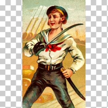 SVG Cigarette card - Cutlass SVG Cigarette card - Cutlass