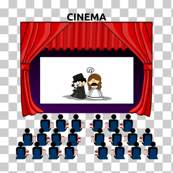 SVG Cinema hall vector drawing SVG Cinema hall vector drawing