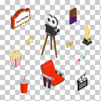 SVG Cinema icons SVG Cinema icons
