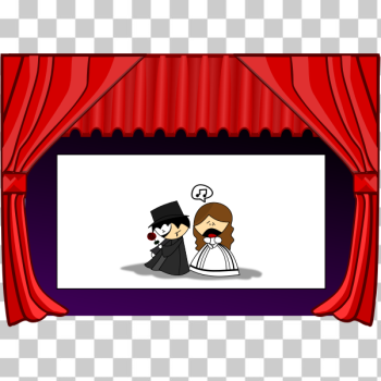 SVG Cinema stage vector drawing SVG Cinema stage vector drawing