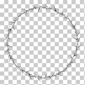 SVG Circle of thorns SVG Circle of thorns
