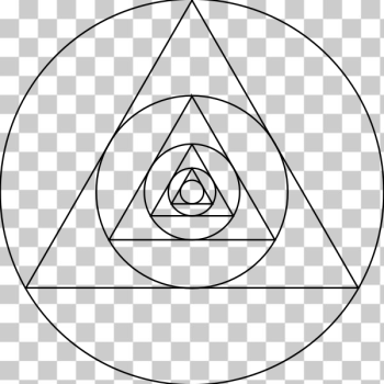 SVG Circles and Triangles nested SVG Circles and Triangles nested