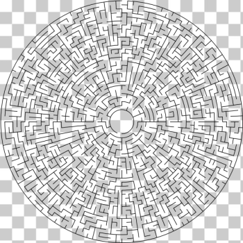 SVG Circular maze SVG Circular maze