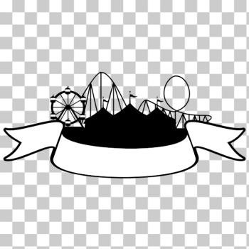 SVG Circus fair ribbon SVG Circus fair ribbon