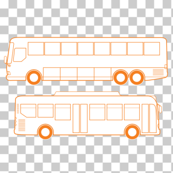 SVG City bus vector clip art SVG City bus vector clip art